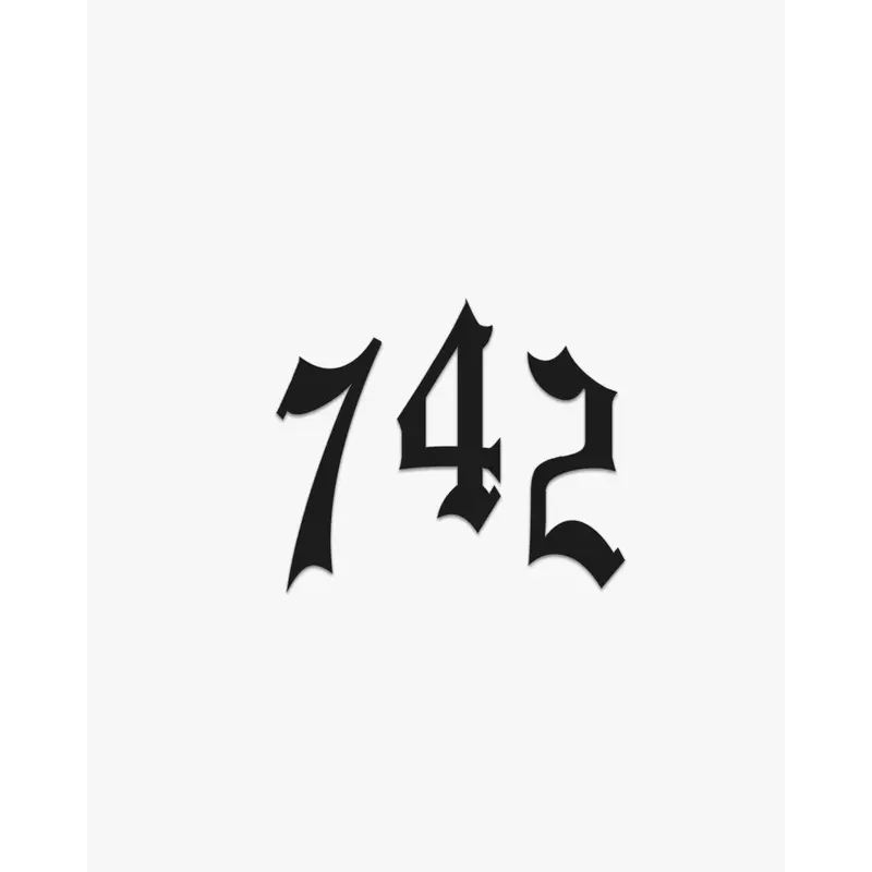 THE (742) VANQUISH PREMIUM DECAL