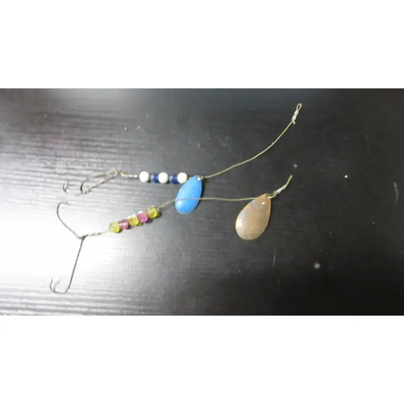 Used Spinner Leader Fishing Lures - 4 Piece