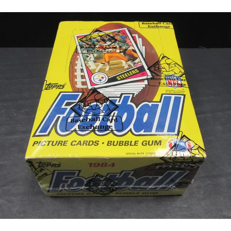 1984 Topps Football Unopened Wax Box (Authenticate)