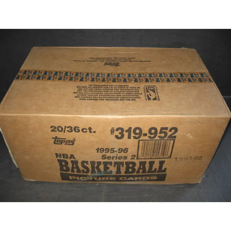 1995/96 Topps Basketball Series 2 Case (20 Box)