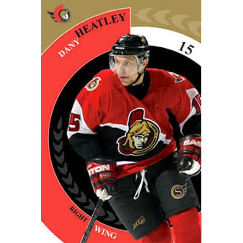 Dany Heatley "Senator" Ottawa Senators NHL Action Poster - Costacos 2006
