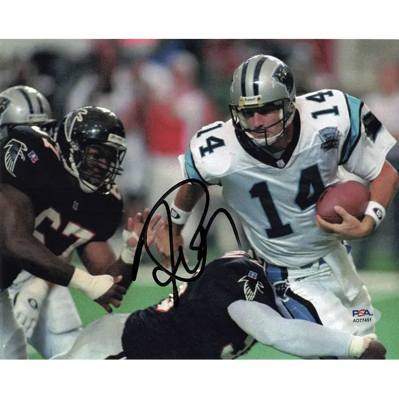 Frank Reich signed 8x10 photo PSA/DNA Carolina Panthers Autographed