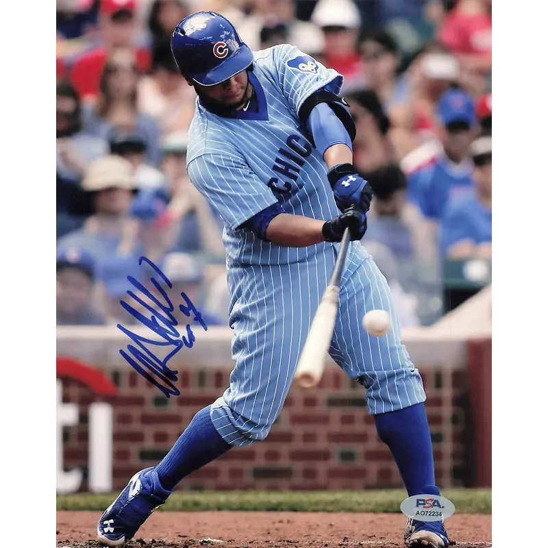Welington Castillo signed 8x10 photo PSA Autographed Baseball