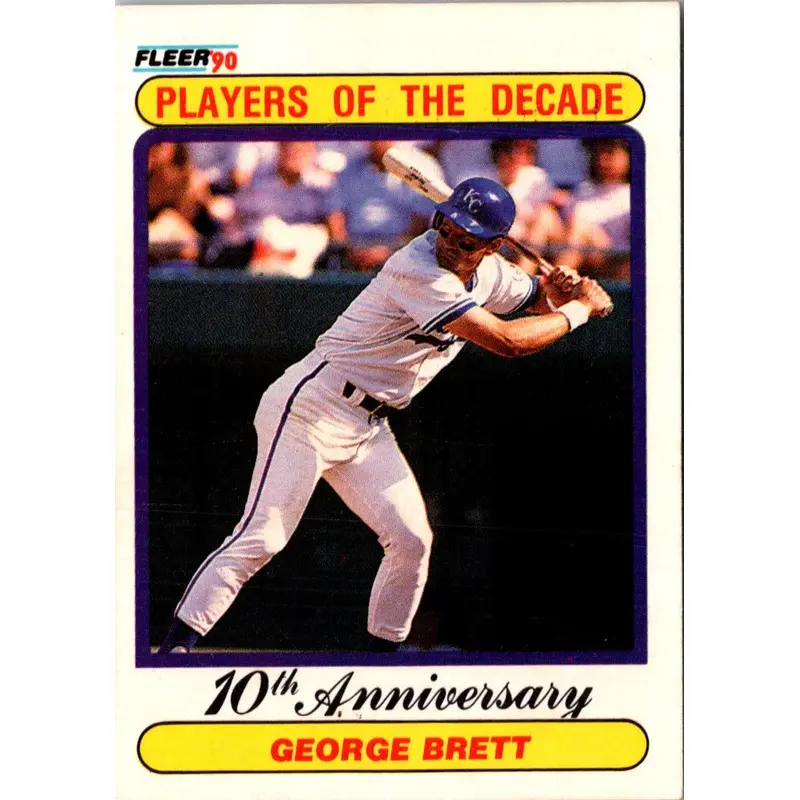 1990 Fleer Canadian George Brett #621
