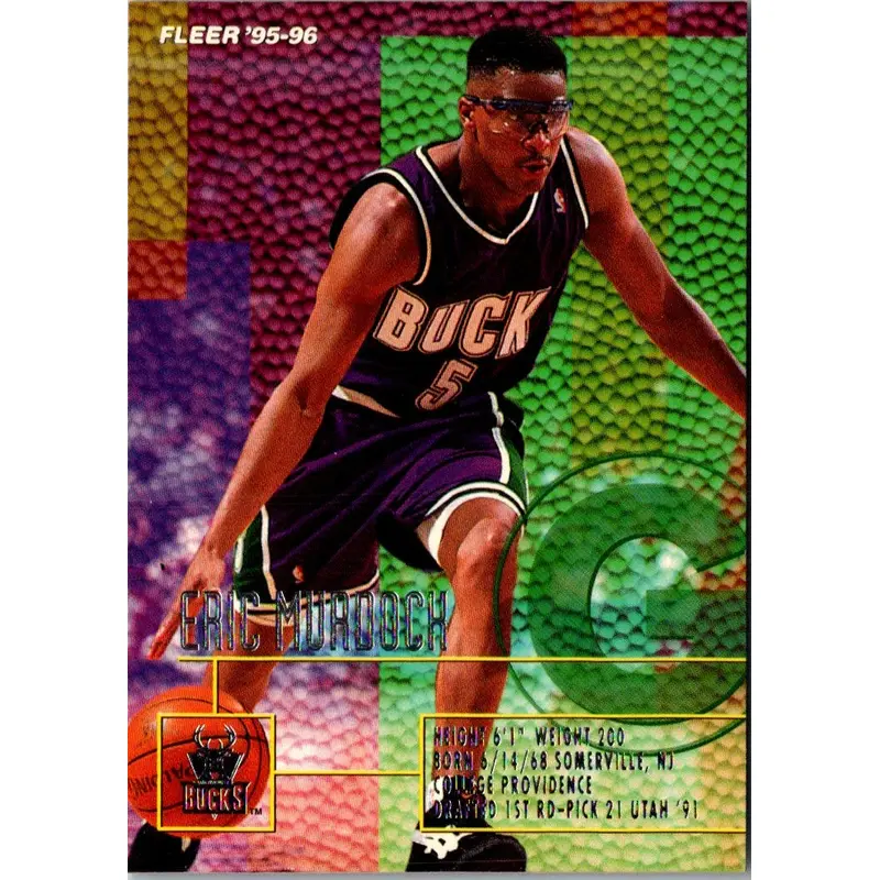 1995 Fleer European Eric Murdock #104