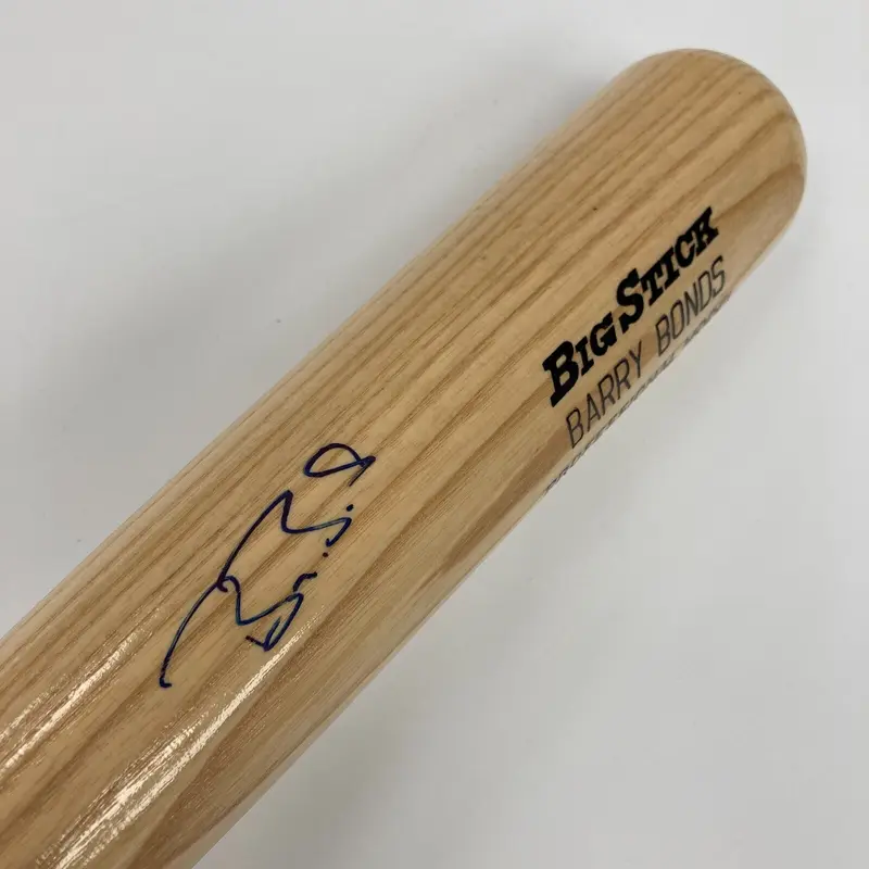 Barry Bonds Signed Rawlings Big Stick Baseball Bat Beckett Certified
