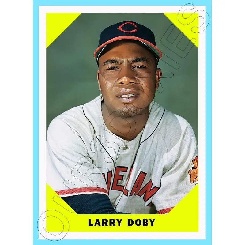 Larry Doby 1960 Fleer Custom Card - 4198