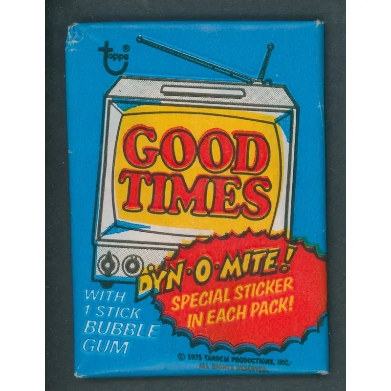 1975 Topps Good Times Unopened Wax Pack