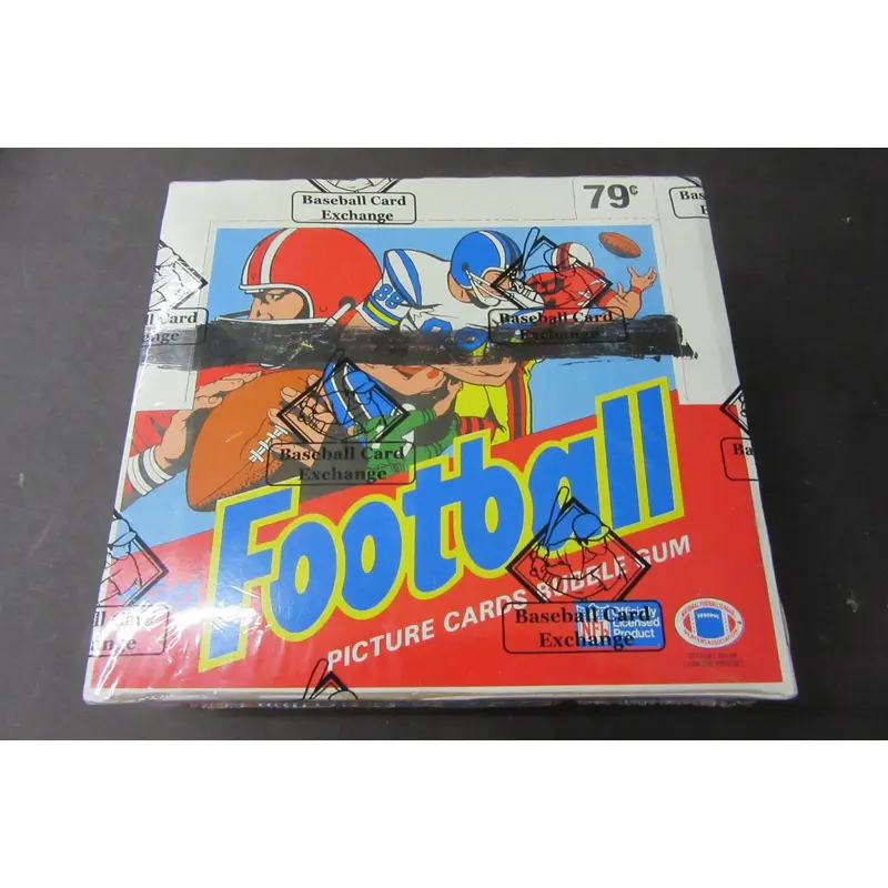 1988 Topps Football Unopened Cello Box (BBCE) (X-Out)