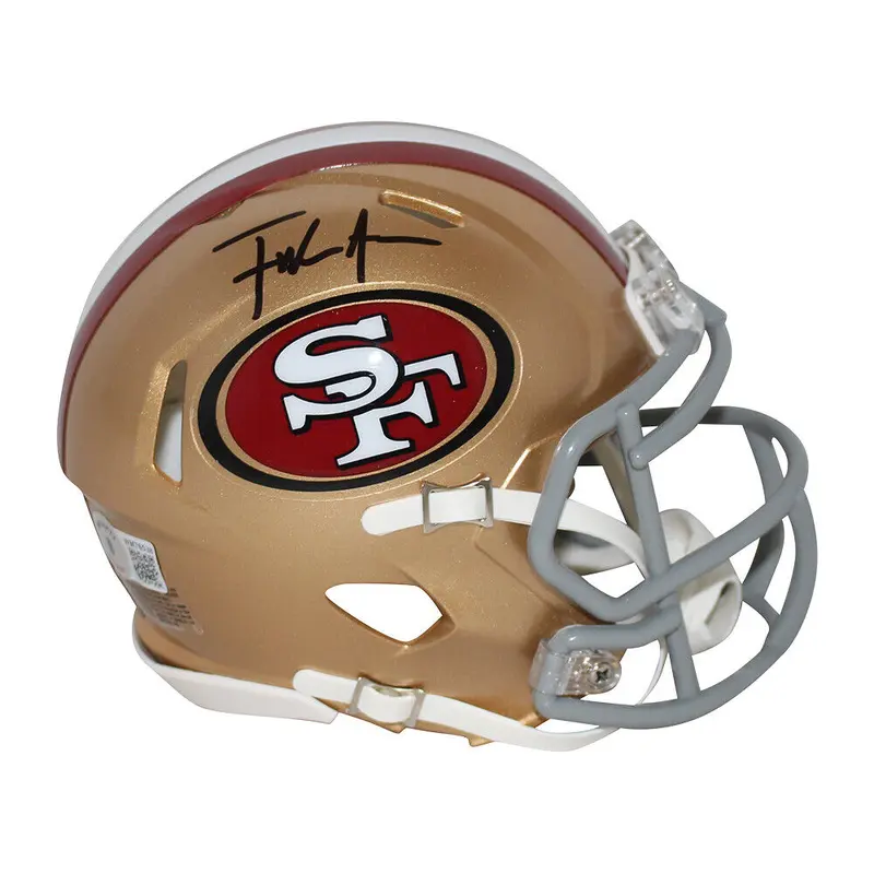 Frank Gore Autographed San Francisco 49ers Mini Helmet - Beckett