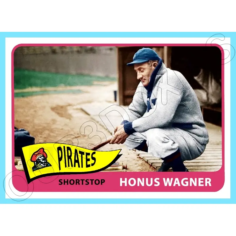 Honus Wagner 1965 Topps Custom Card - 4407