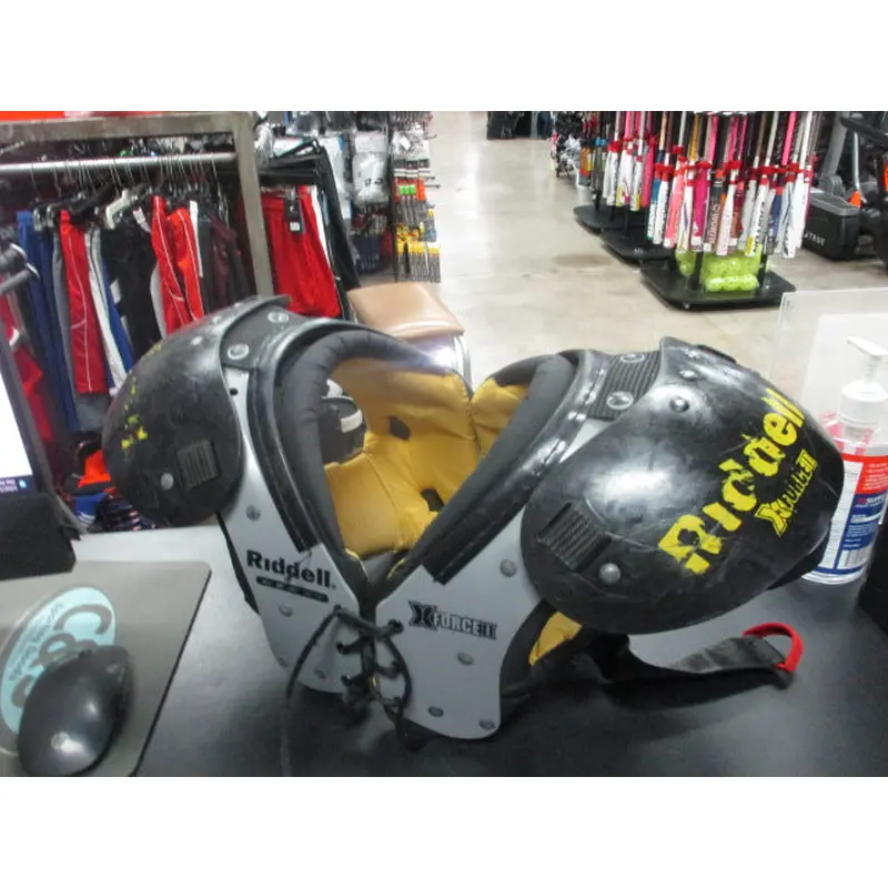 Used Riddell X Force II Football Shoulder Pads Youth Medium