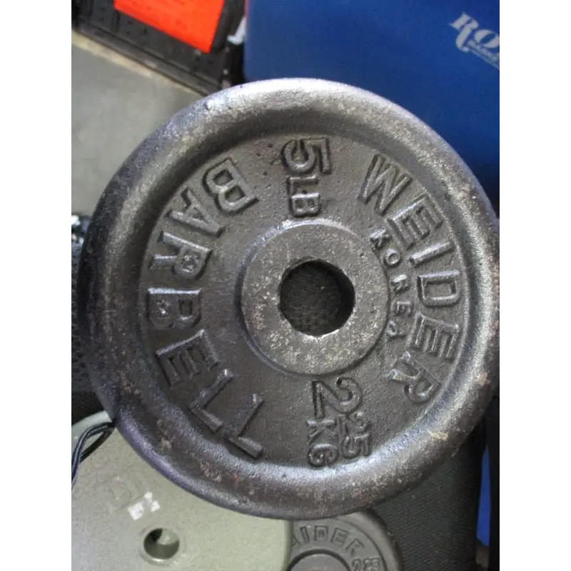 Used Weider Korea 5LB Weight Plate