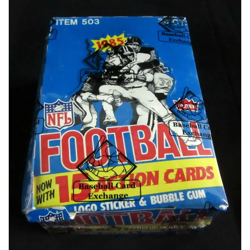 1985 Fleer Football Unopened Wax Box (BBCE)