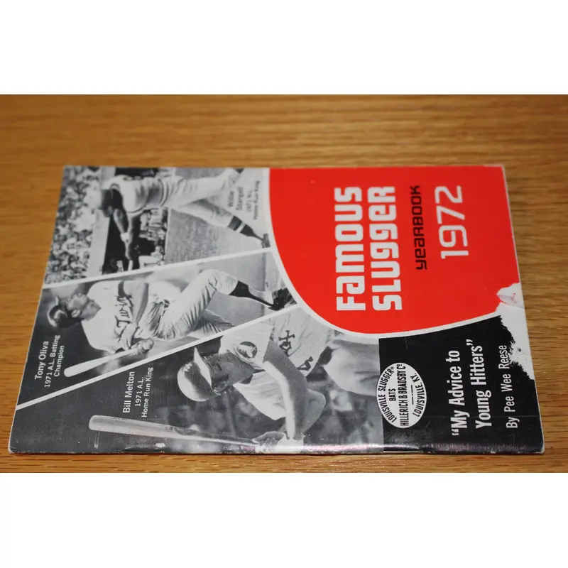 1972 Famous Slugger Yearbook