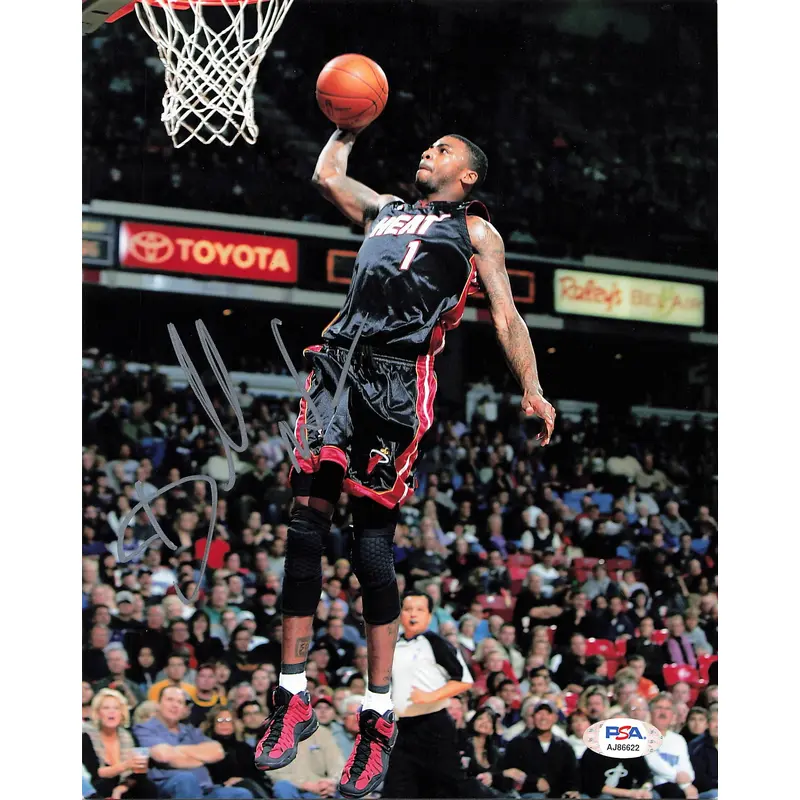 DORELL WRIGHT signed 8x10 photo PSA/DNA Miami Heat Autographed