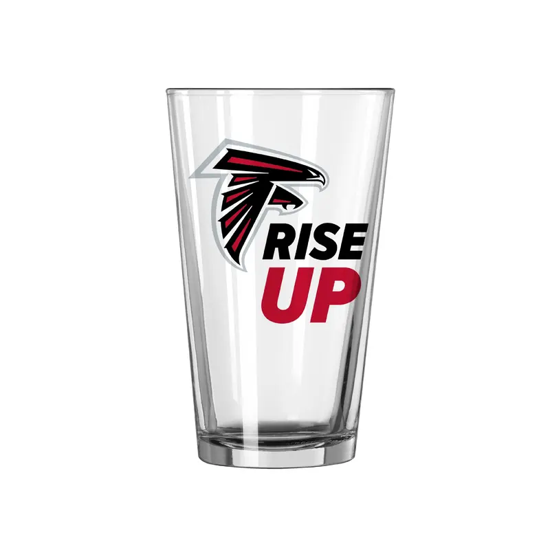 Atlanta Falcons 16oz Slogan Pint Glass