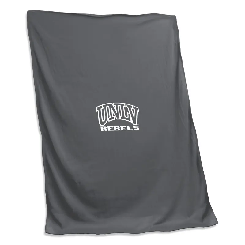 UNLV Charcoal Sweatshirt Blanket (Screened)
