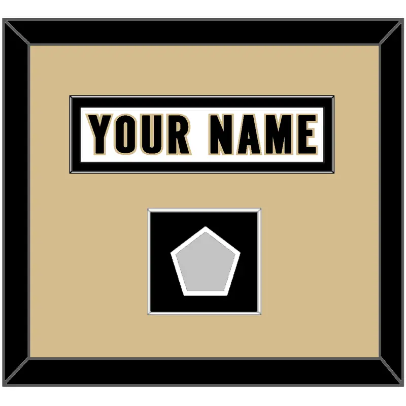 New Orleans Nameplate & Super Bowl XLIV Jersey Patch - Road White - Single Mat 3