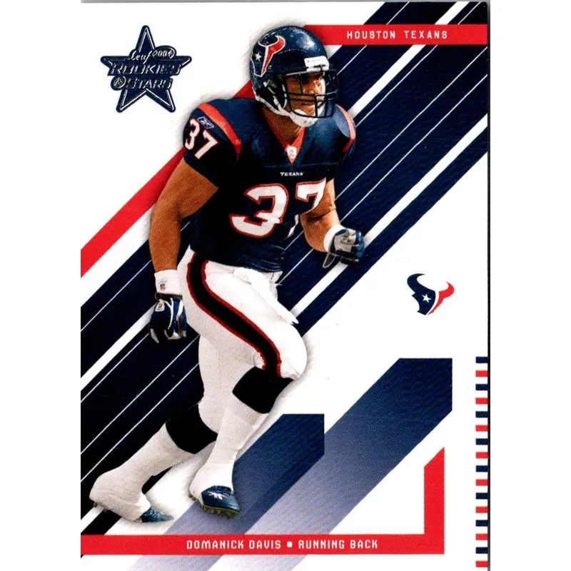2004 Leaf Rookies & Stars Domanick Davis #38