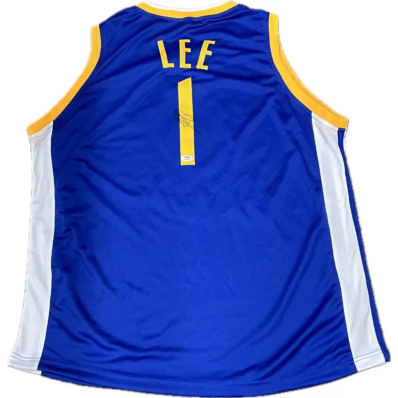 Damion Lee signed jersey PSA/DNA Golden State Warriors Autographed