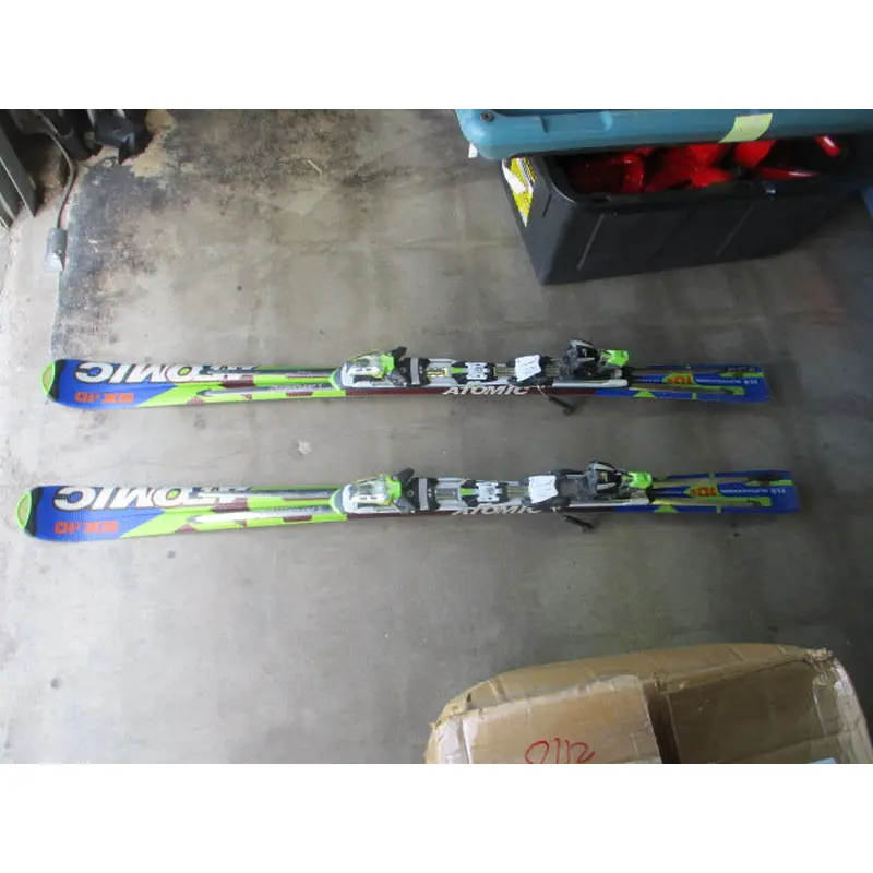 Used Atomic SX:10 Puls-Ti Downhill Skis w/ Neox 3 10 Bindings - 150 cm