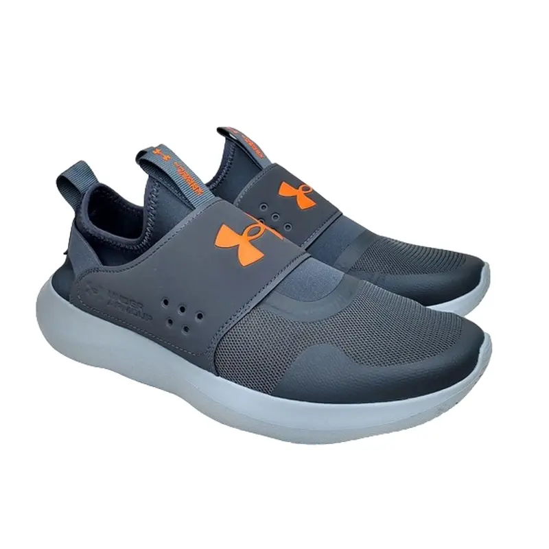 UNDER ARMOUR MENS TENNIS SHOE GRAY UA RUNPLAY, 3024870-104