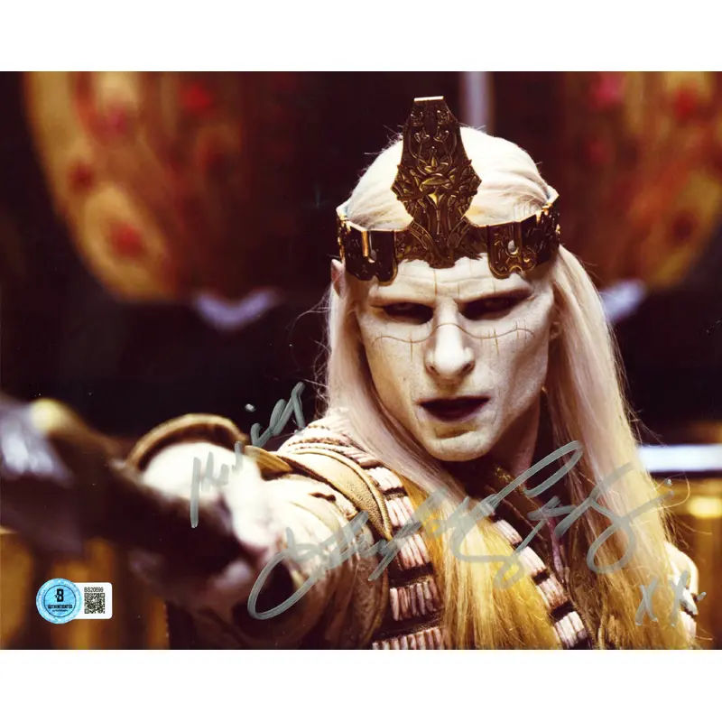 Luke Goss Hellboy "Kisses" Authentic Signed 8x10 Horizontal Photo BAS #BS20699