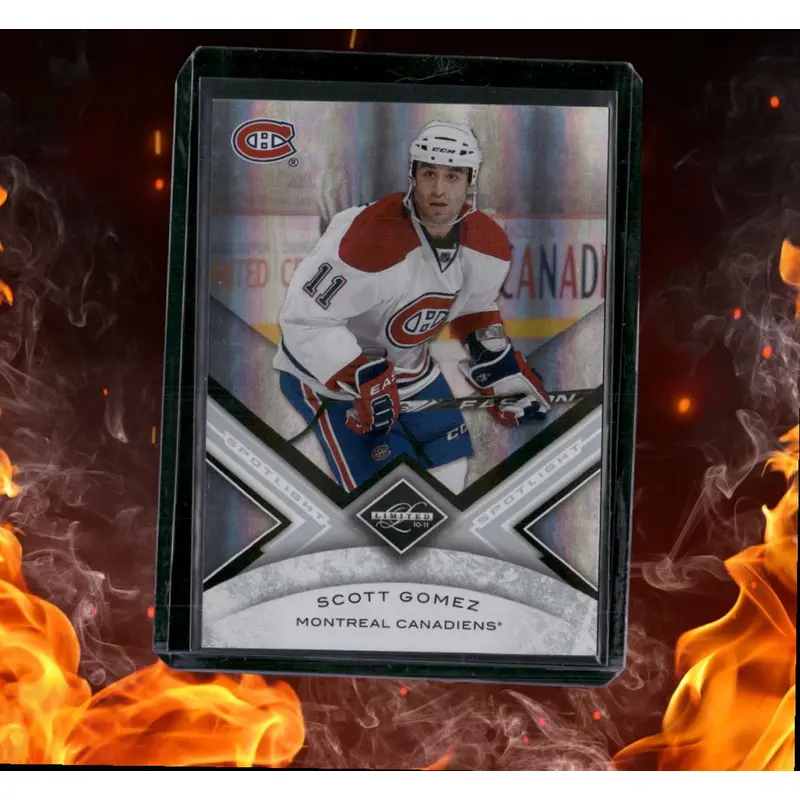 2010-11 Panini Limited Scott Gomez Silver Splotlight 3/49 #104