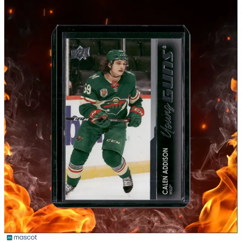 2021-22 Upper Deck Calen Addison Young Guns (O) Rookie #227