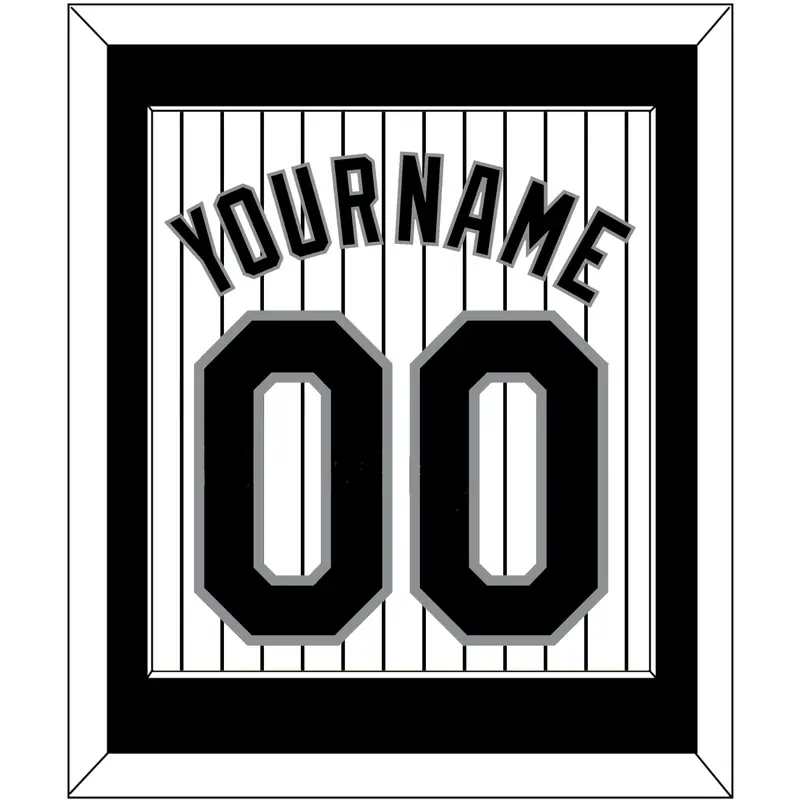 Colorado Name & Number - Home White Pinstripes - Single Mat 2