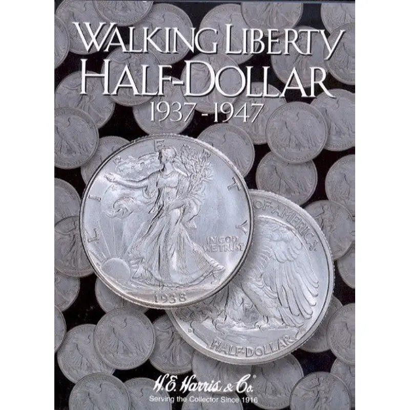 Half Dollar - Walking Liberty Album Folder 1937-1947