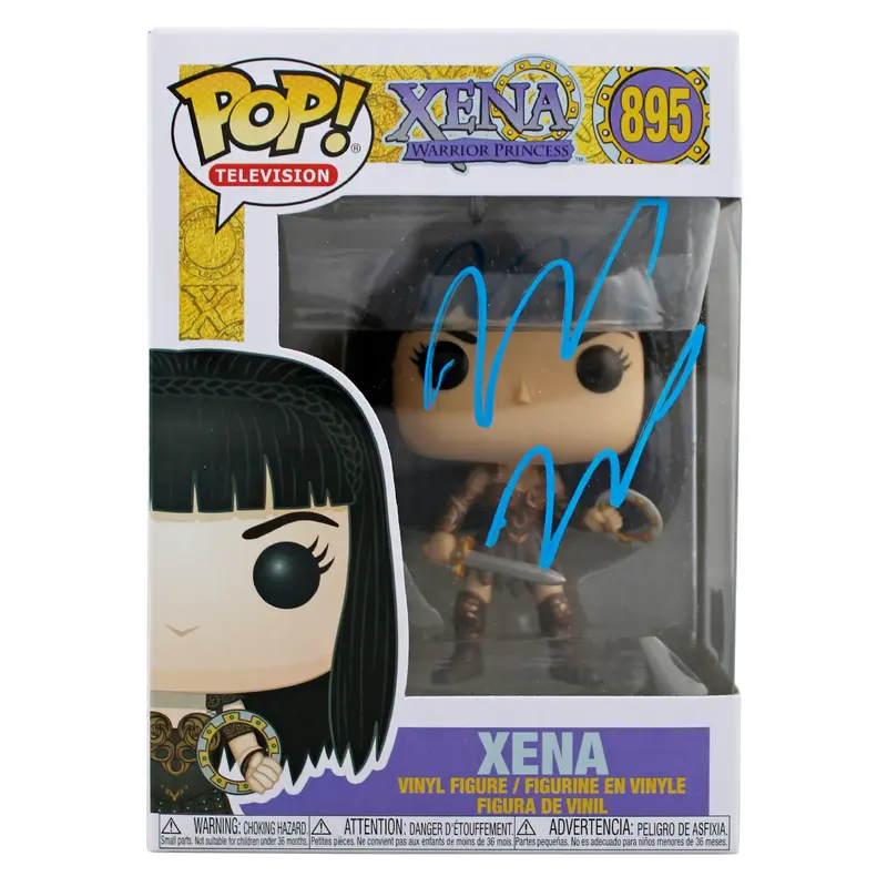 Lucy Lawless Xena Warrior Princess Signed #895 Funko Pop Vinyl Figure BAS