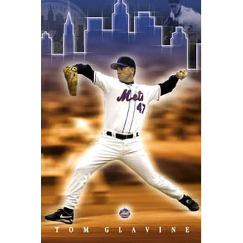 Tom Glavine "New York, New York" Mets Poster - Costacos 2003