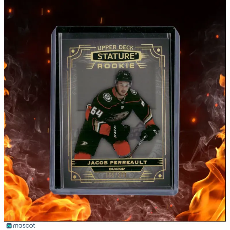 2022-23 Upper Deck Stature Jacob Perreault Rookie 165/399 #109