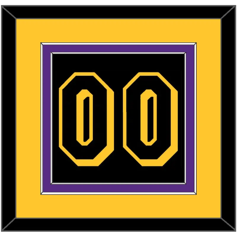 Los Angeles Number - Black Mamba (2017-2018, 2020) - Double Mat 3
