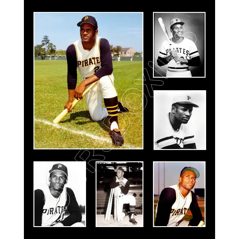 Roberto Clemente Collage 8X10 Photo - Pittsburgh Pirates - 161