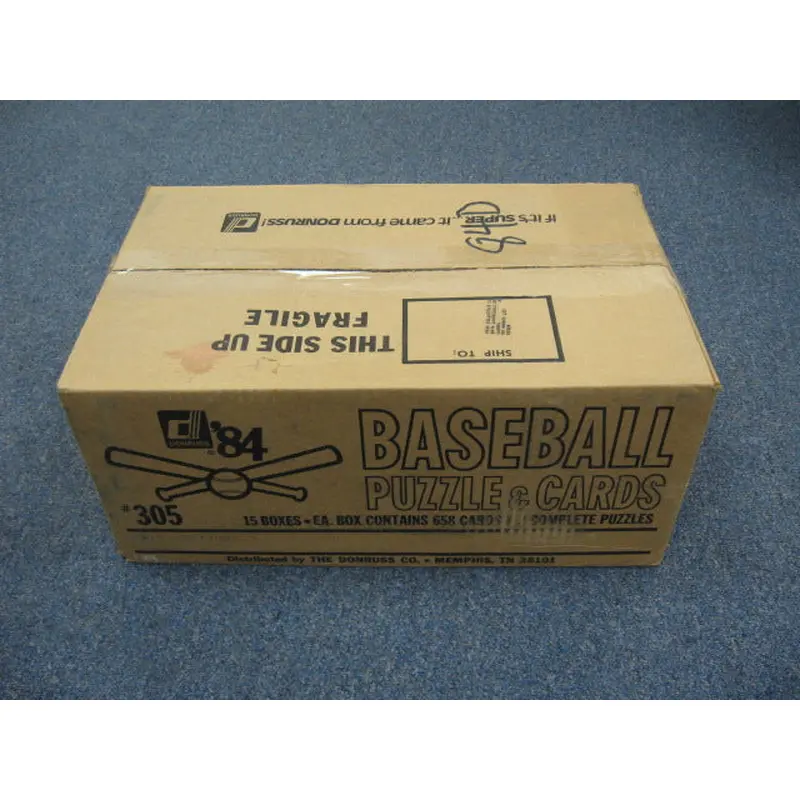 1984 Donruss Baseball Factory Set Case (15 Sets)
