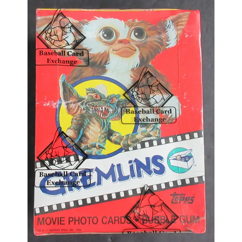 1984 Topps Gremlins Unopened Wax Box (BBCE) (Non X-Out)