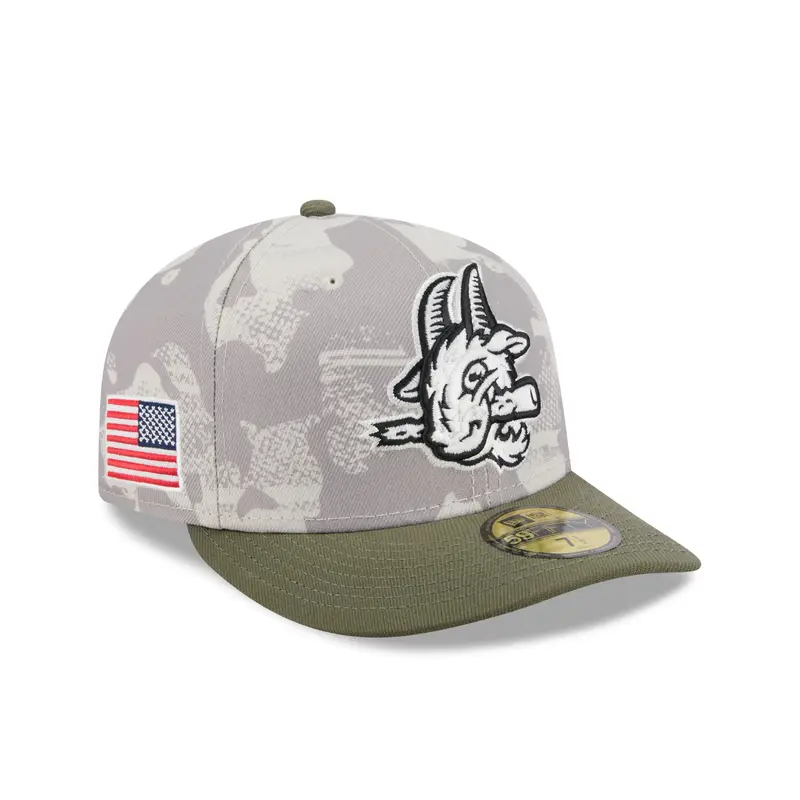 Hartford Yard Goats New Era Armed Forces '25 Fitted Cap