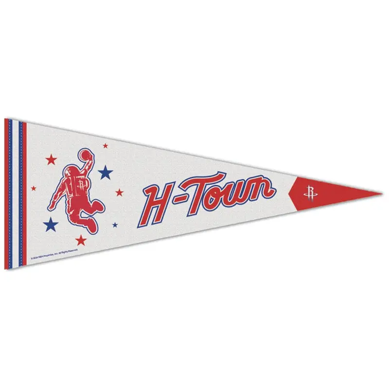 Houston Rockets "H-Town" NBA City Edition 2023-24 Premium Felt Pennant - Wincraft