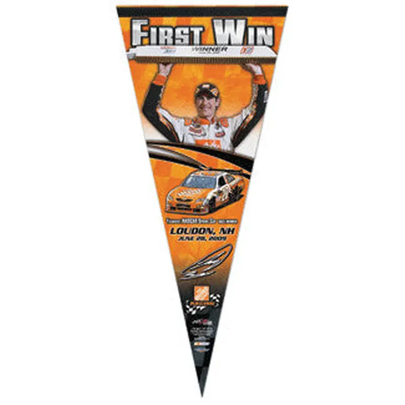 Joey Logano "First Win" (2009) Extra-Large Premium NASCAR Collector's Pennant