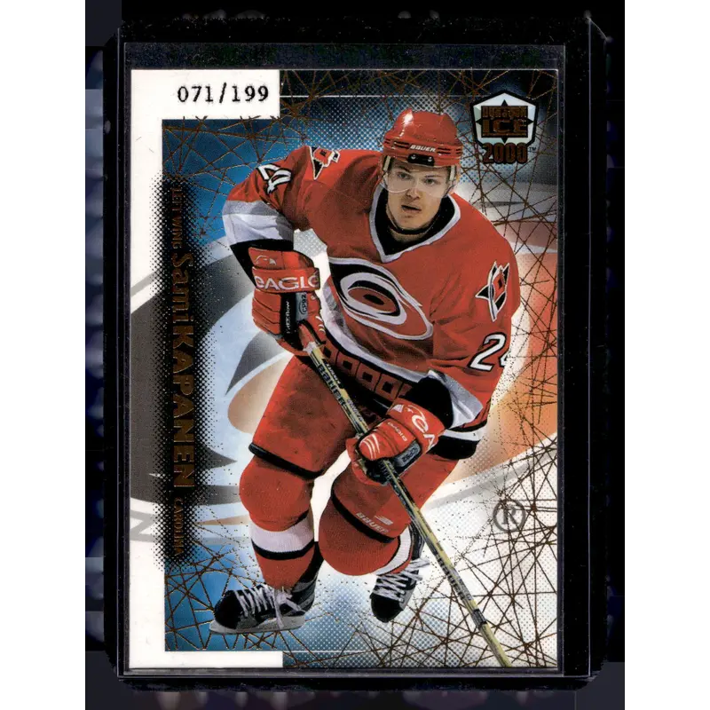 1999-00 Pacific Dynagon Ice - Gold - Sami Kapanen #42 /199