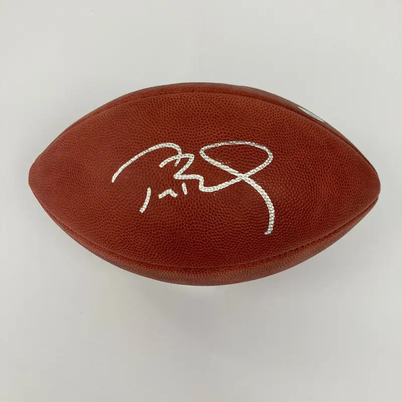 Tom Brady Signed Official Super Bowl LI Game Football Tristar Certified