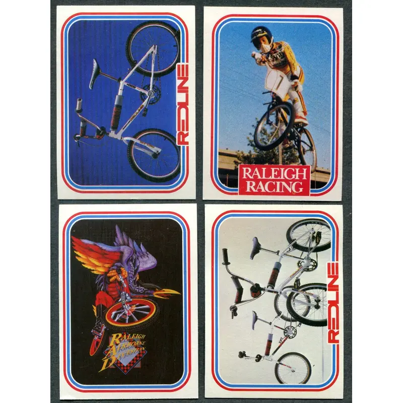 1984 Donruss BMX Bikes Complete Set (59) NM