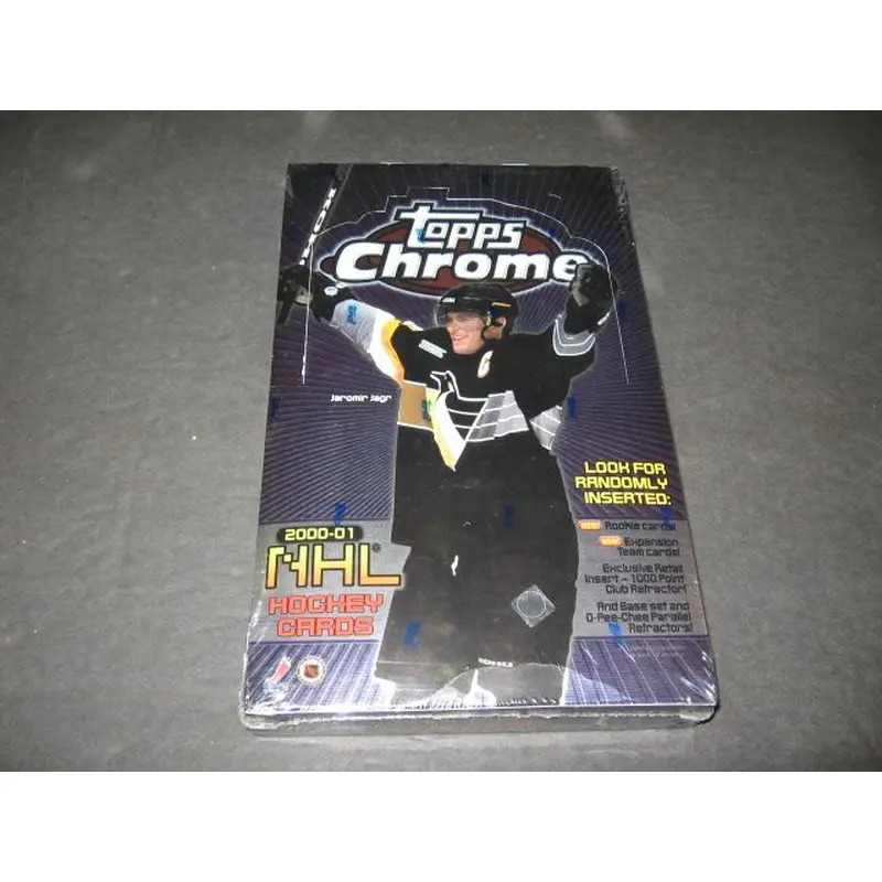 2000/01 Topps Chrome Hockey Box (Retail)