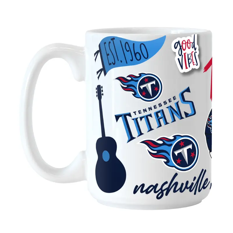Tennessee Titans 15oz Native Sublimated Mug