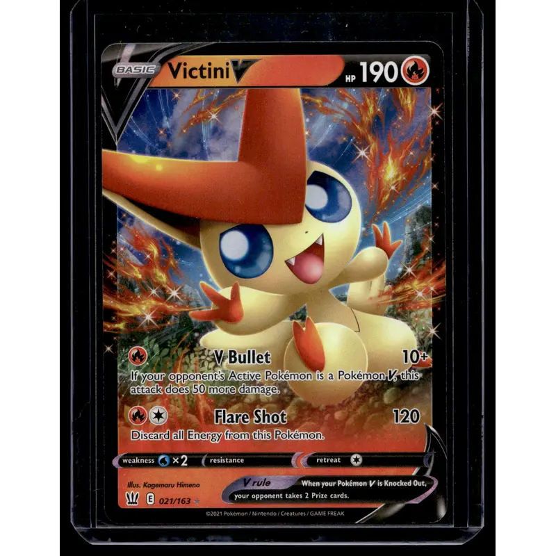 2021 Pokemon - Sword & Shield - Battle Styles - Victini V #021
