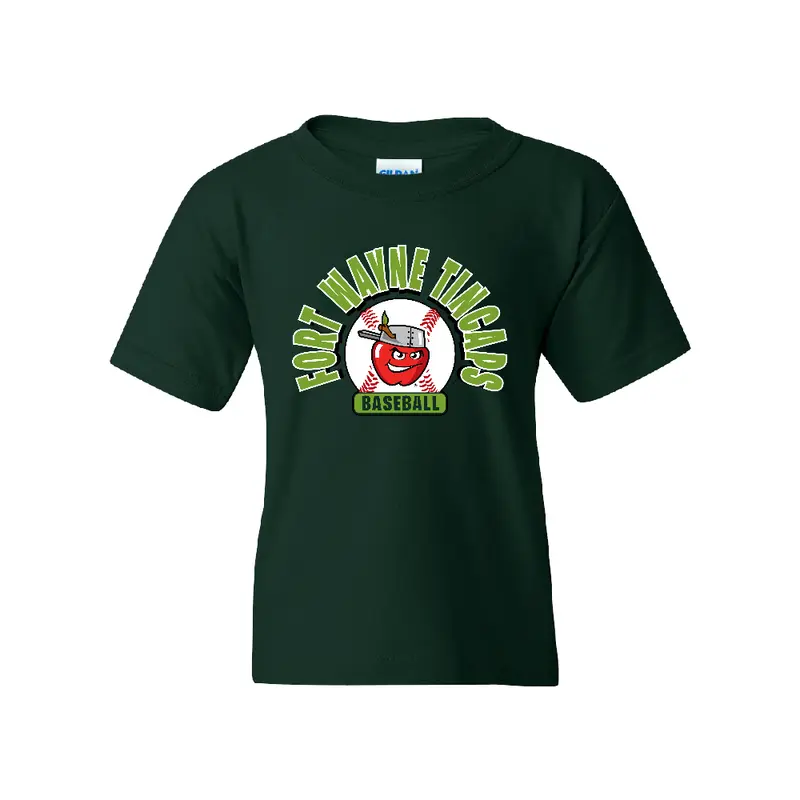 Fort Wayne TinCaps Tank Forest Green Youth Tee