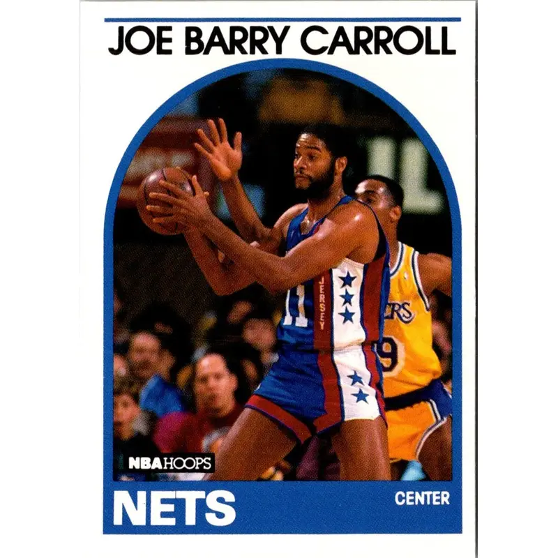 1989 Hoops Joe Barry Carroll #198